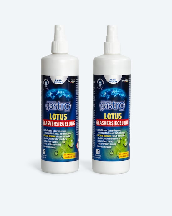 Produktabbildung für Gastro Lotus Glasversiegelung 2x250ml