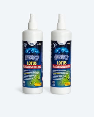 Produktabbildung 1 für Lotus Glasversiegelung, 2x 250 ml