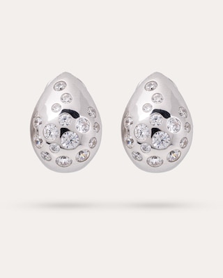 Produktabbildung 2 für Ohrclipstecker mit Zirkonia