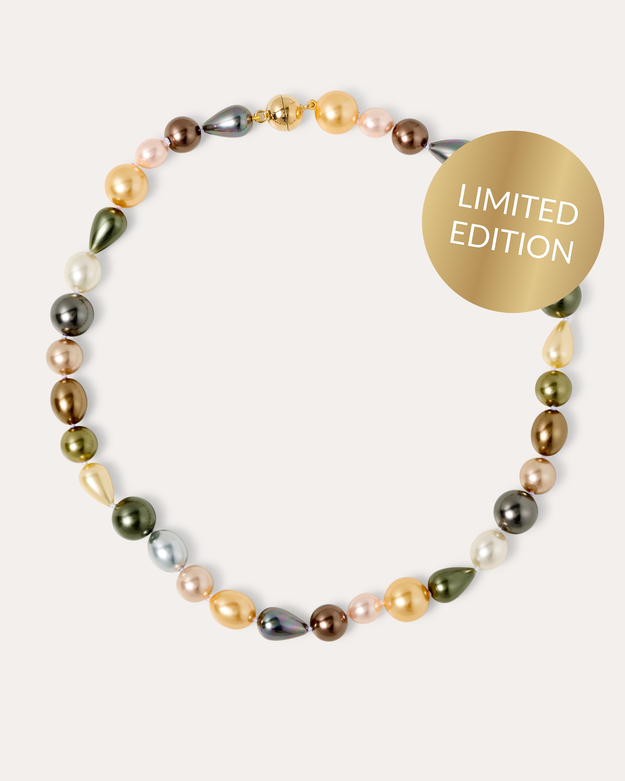 Produktabbildung für Collier MK-Perlen 8-14 mm