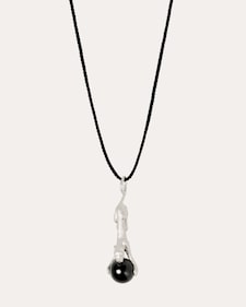 Produktabbildung für Kette + Jaguar-Anhänger MK-Perle 16 mm