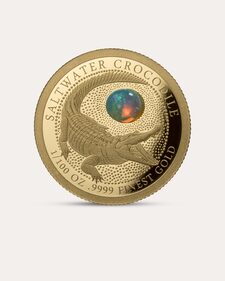 Produktabbildung für Goldmünze Gemme d'or Opal Edition Krokodil 2026