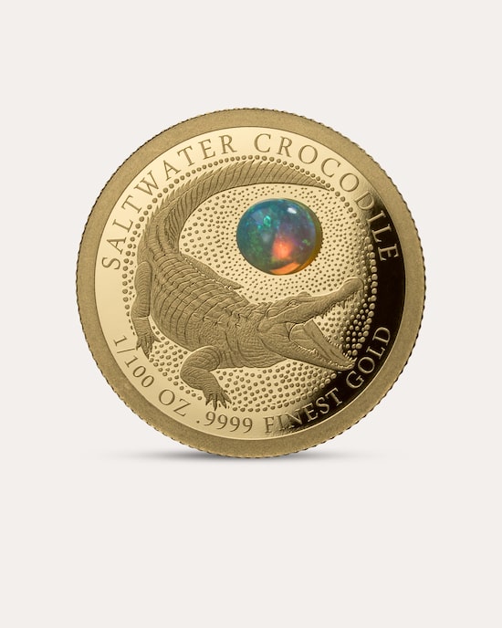 Produktabbildung für Goldmünze Gemme d'or Opal Edition Krokodil 2026