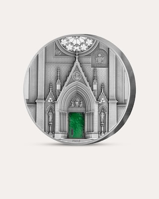 Produktabbildung 2 für Silbermünze Tiffany Art Portals Mailand/Prag