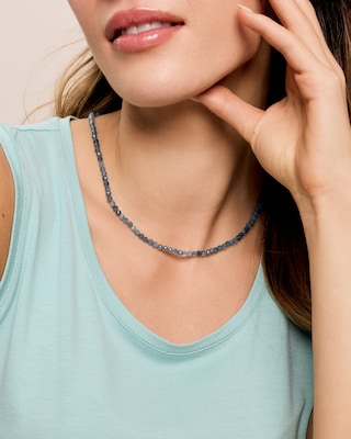 Produktabbildung 4 für Collier mit Aquamarin