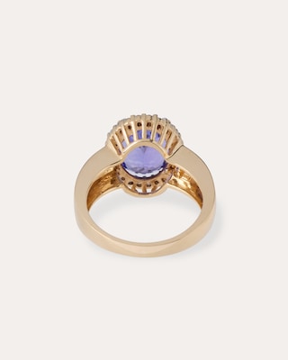 Produktabbildung 4 für Ring mit Tansanit AAAAA und Brillanten