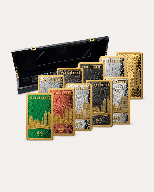 Goldmünzbarren Nobel Bar Collection Bombay 2026, 10tlg.