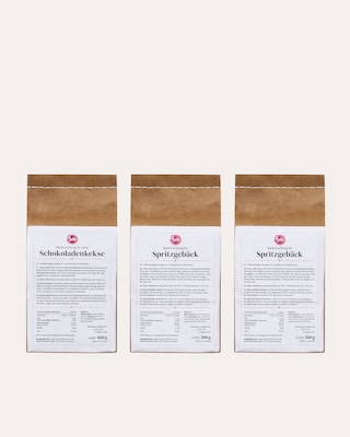 Produktabbildung 2 für Schokoladenkekse & Spritzgebäck, 3tlg.