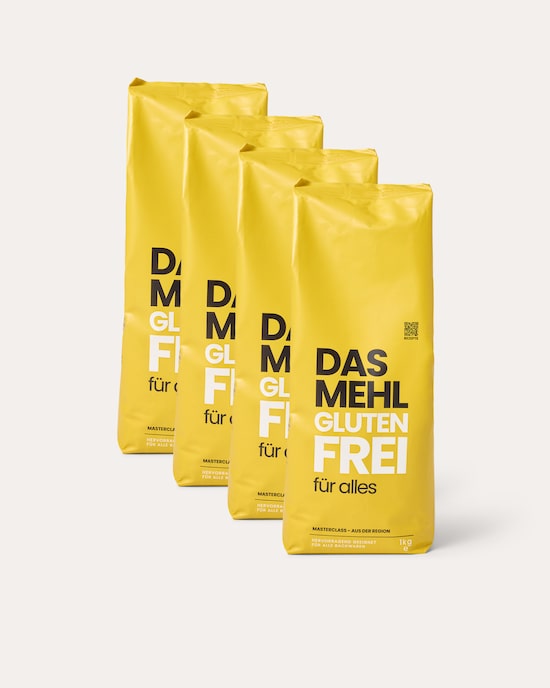 Produktabbildung für DAS MEHL glutenfrei, 4x 1,0 kg