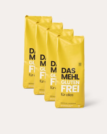 Produktabbildung für DAS MEHL glutenfrei, 4x 1,0 kg