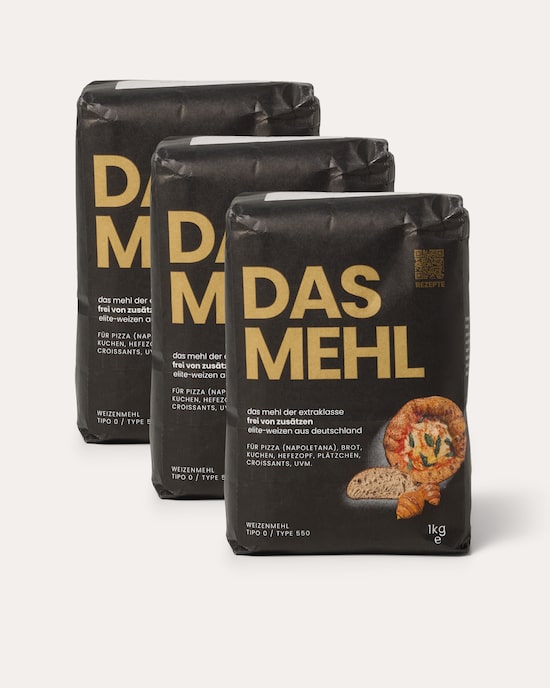 Produktabbildung für DAS MEHL, 3x 1,0 kg